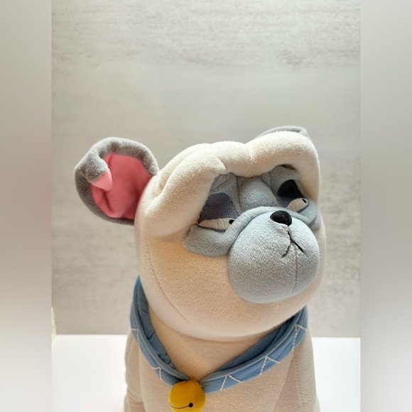 Disney Percy The Dog-15” Soft Plush Toy-Has Blue Collar with Yellow Faux Bell - Picture 2 of 7
